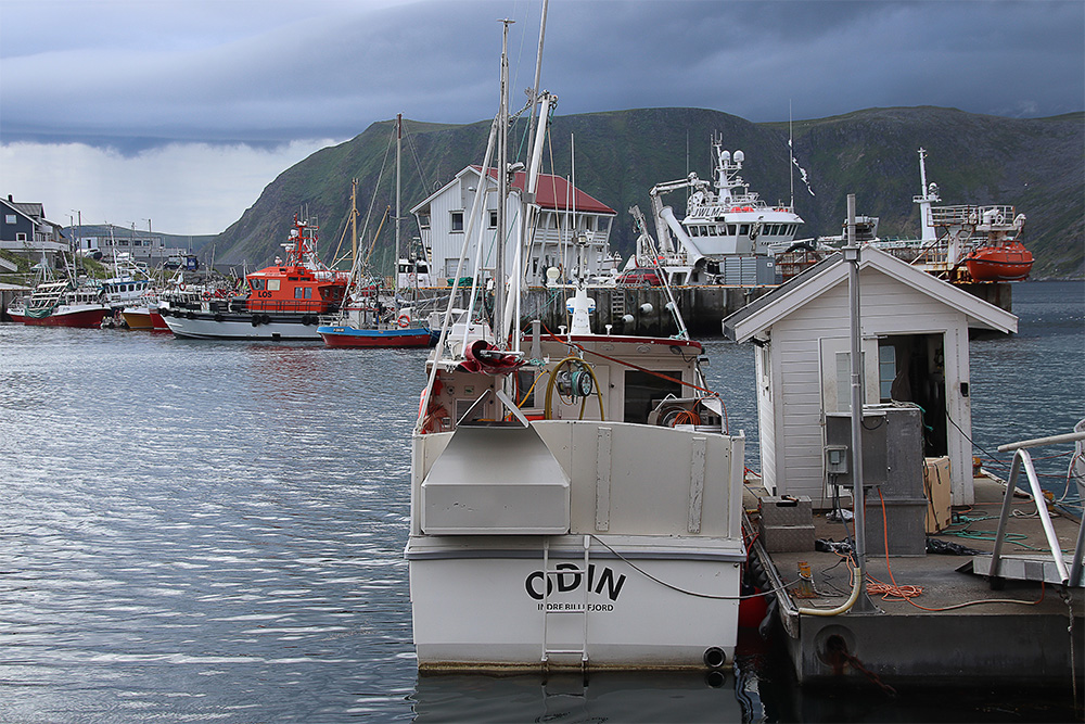 Norwegen - Honningsvåg Hafen & Boote, Norbert J. Seifert